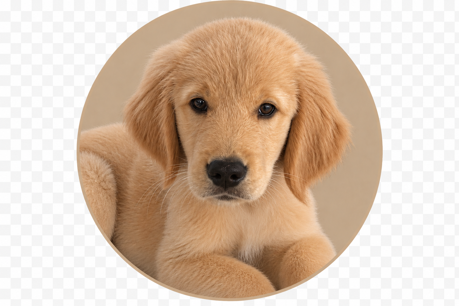 Bruno, a Golden Retriever puppy